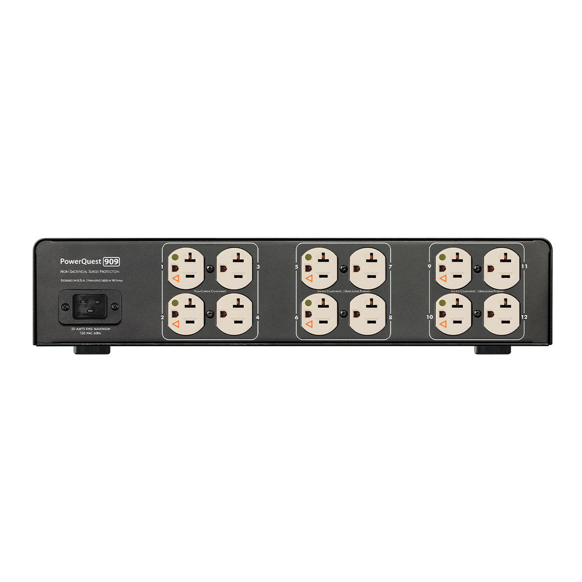 AudioQuest PowerQuest 909 20-Amp Power Conditioner with Non-Sacrificial Surge Protection
