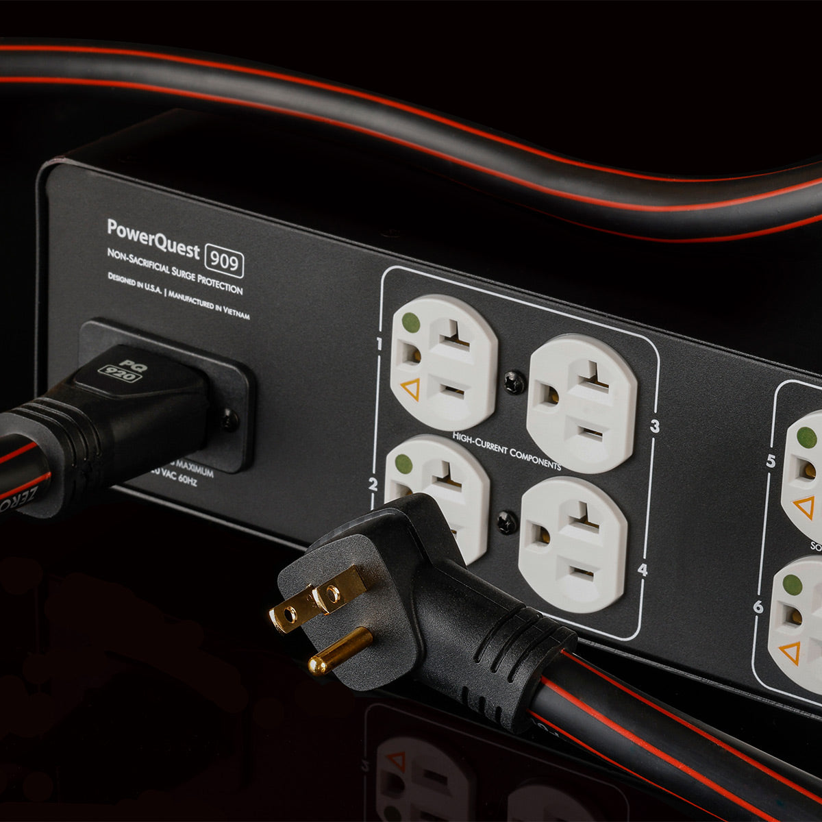 AudioQuest PowerQuest 909 20-Amp Power Conditioner with Non-Sacrificial Surge Protection