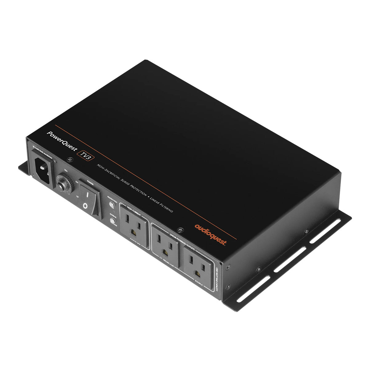 AudioQuest PowerQuest TV3 3-Outlet Non-Sacrificial Surge Protector
