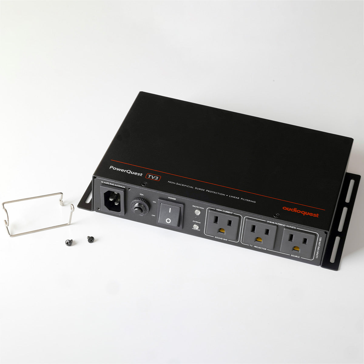 AudioQuest PowerQuest TV3 3-Outlet Non-Sacrificial Surge Protector