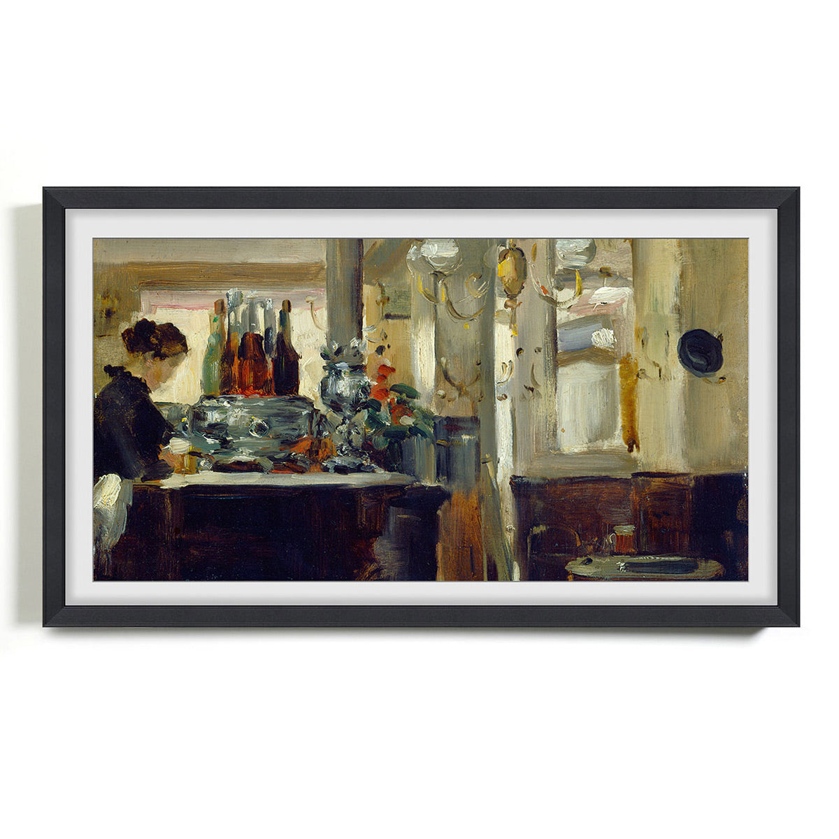 Leon 75" StudioFrame for Sony Bravia XR-75X93L Display (Studio Matte Black)