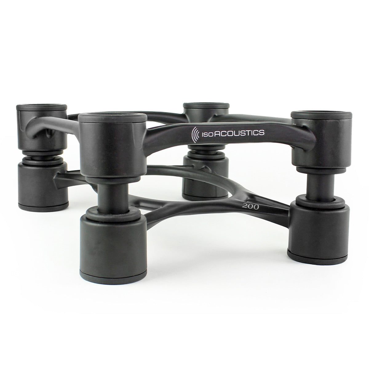 IsoAcoustics Aperta 200 Speaker Isolation Stand - Pair (Black)