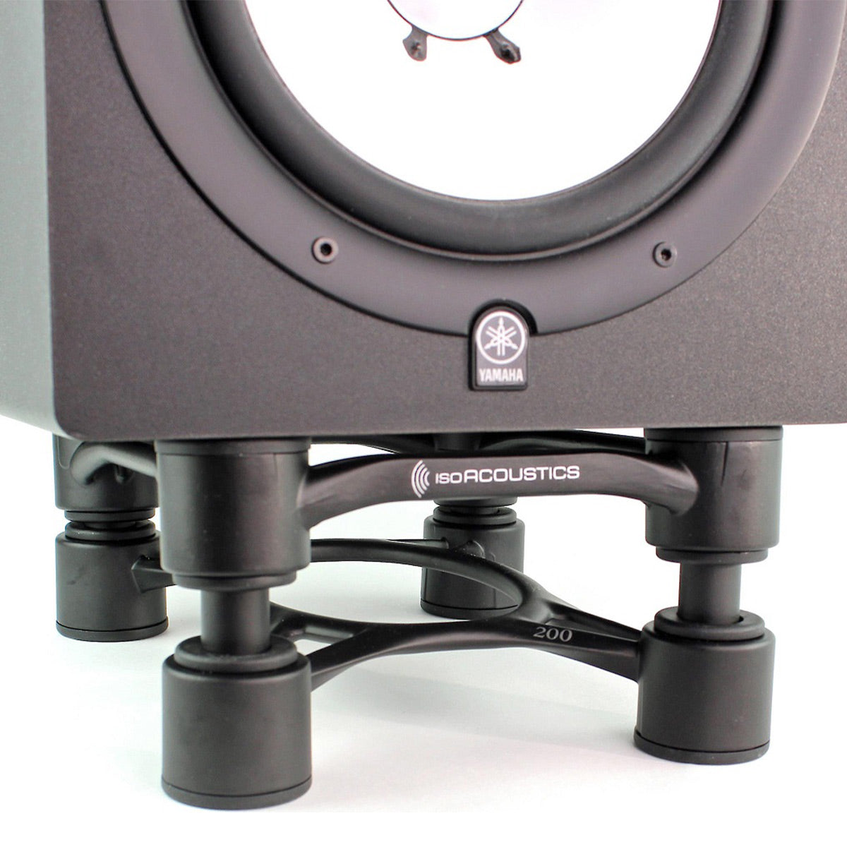 IsoAcoustics Aperta 200 Speaker Isolation Stand - Pair (Black)