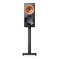 KEF Reference 1 Meta Bookshelf Speaker - Pair (High-Gloss Black/Copper)