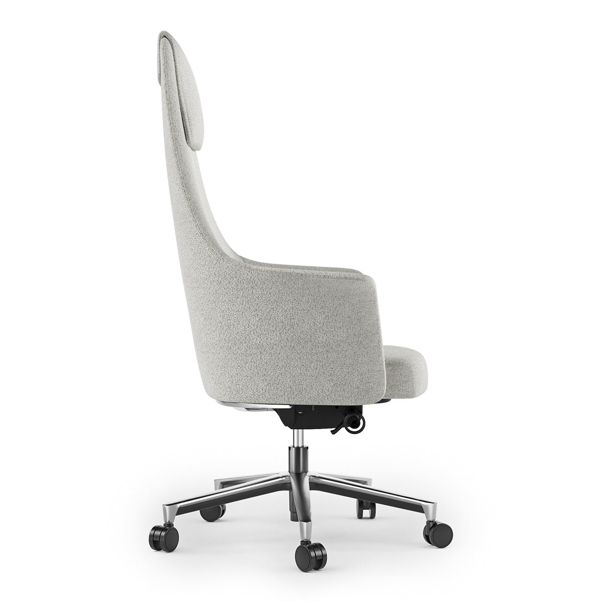 BDI Bolo 3532 Executive Leather Office Chair (Oatmeal)
