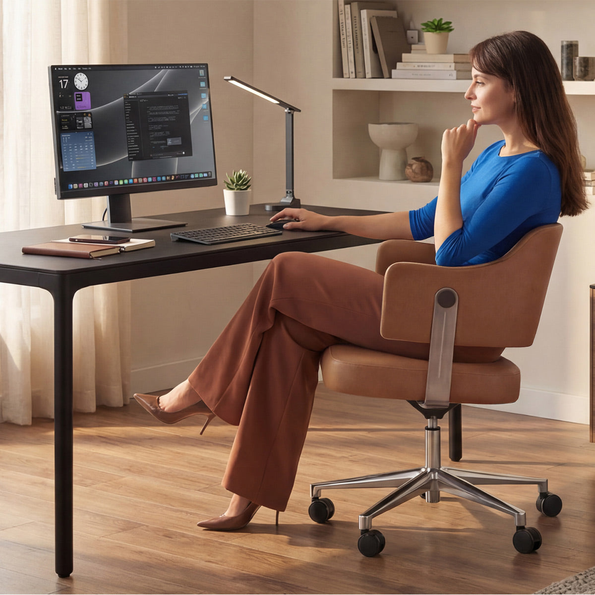 BDI Circa 3581 Office Chair (Saddle)