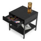 BDI Cora 1176 End Table (Ebonized Ash)