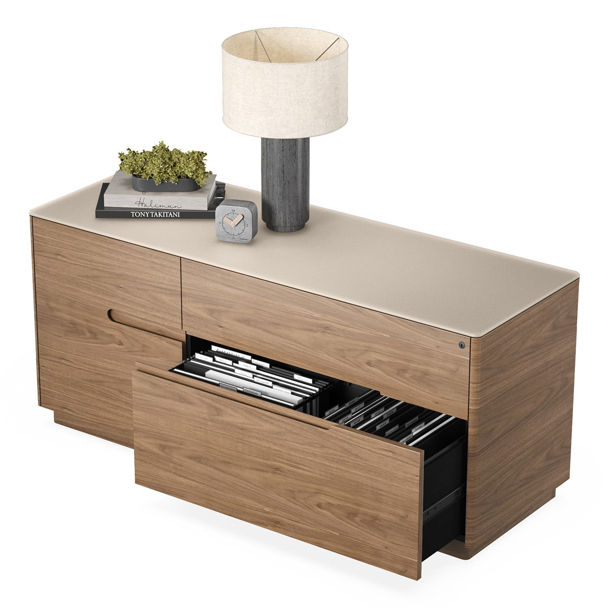 BDI Luma 6720 Multifunction Cabinet (Walnut/Dune)
