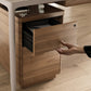 BDI Luma 6727 File Pedestal (Natural Walnut)