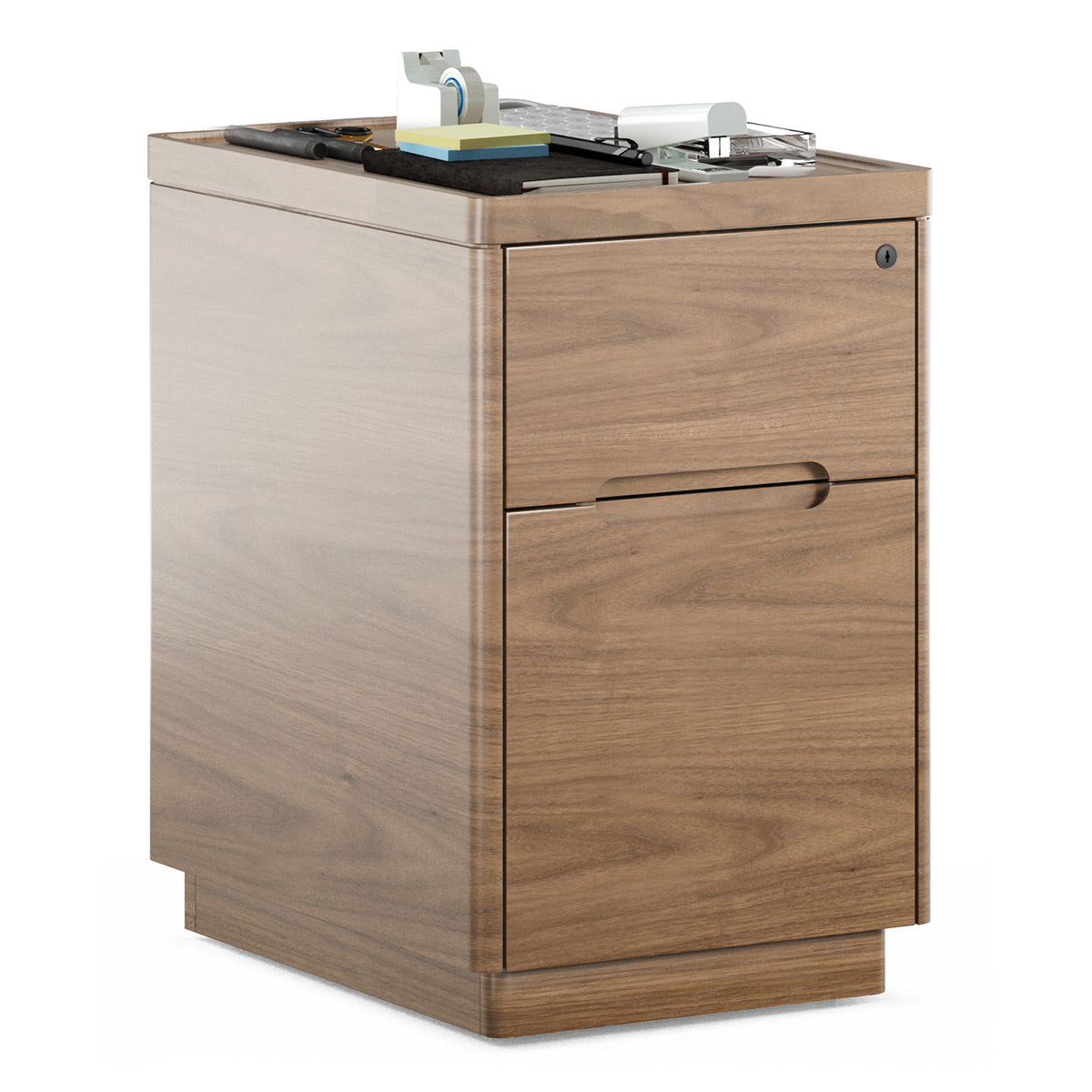 BDI Luma 6727 File Pedestal (Natural Walnut)