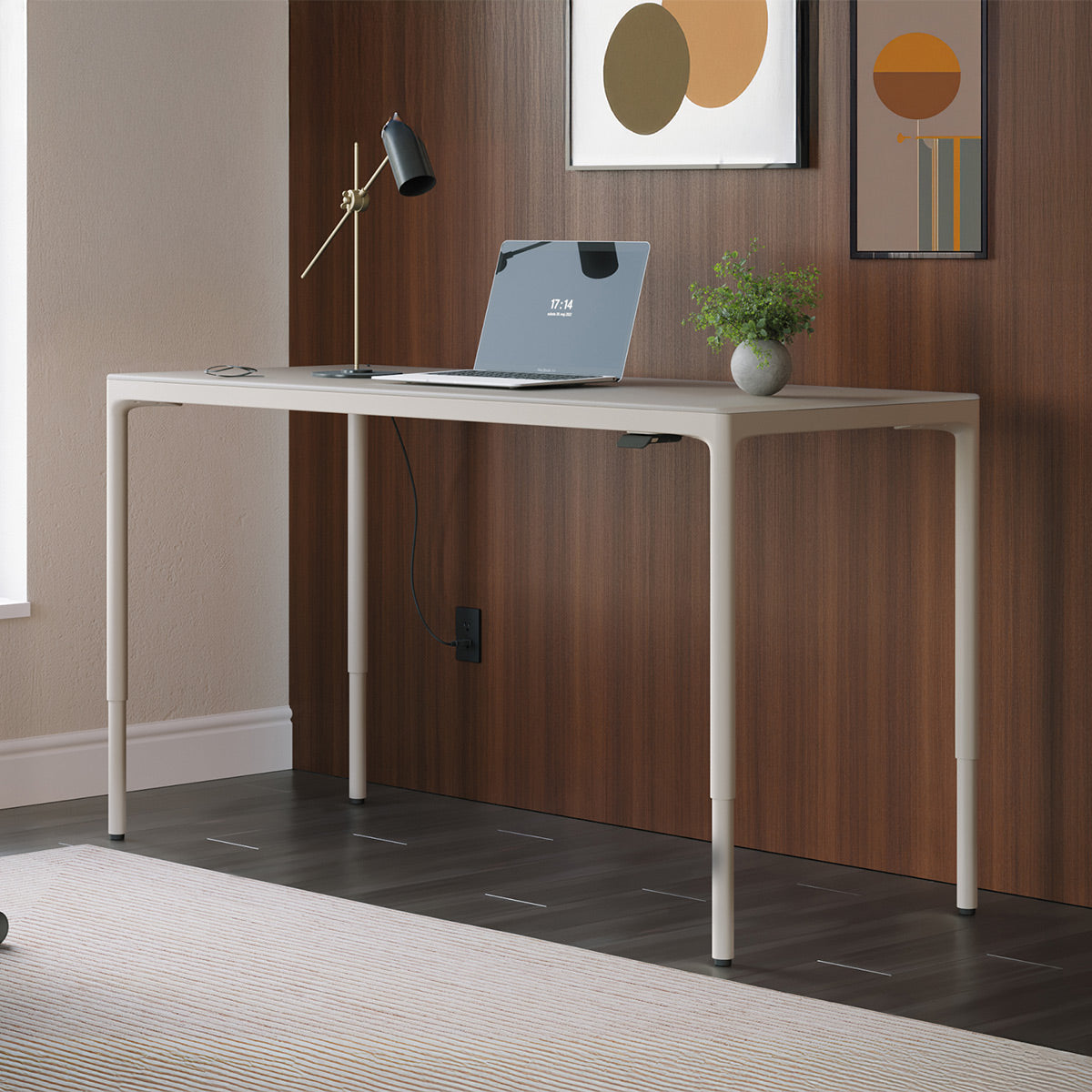 BDI Luma 6762 Lift Standing Desk (Dune)