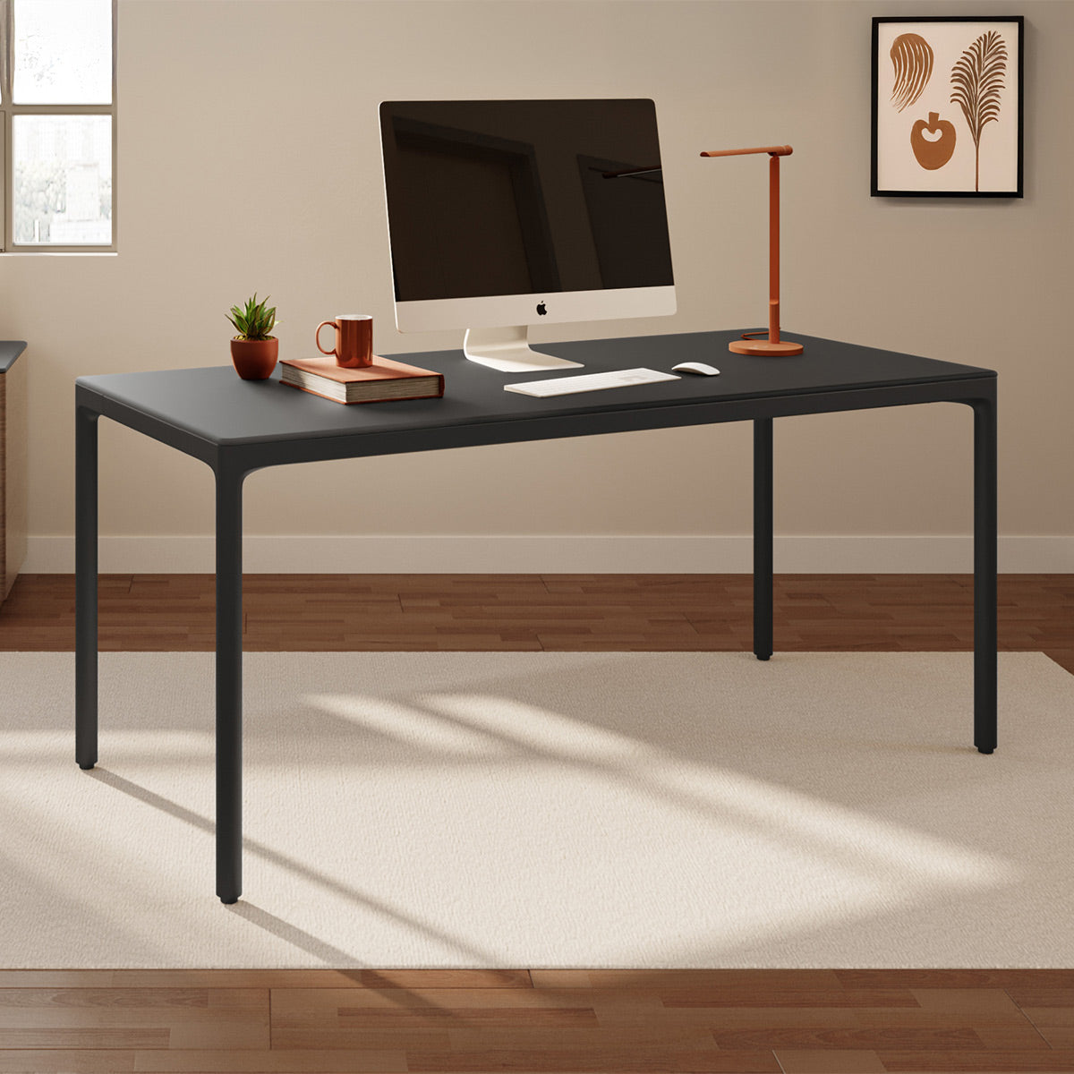 BDI Luma 6762S Office Desk (Black)