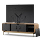 BDI Plume 8079 Quad Wide Media Cabinet (Natural Walnut, Bronze)