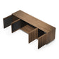 BDI Profile 8479 Quad Console (Walnut)