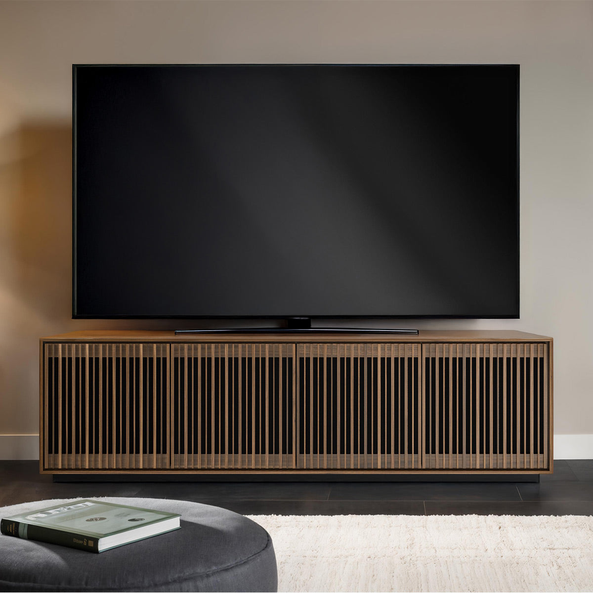 BDI Profile 8479 Quad Console (Walnut)