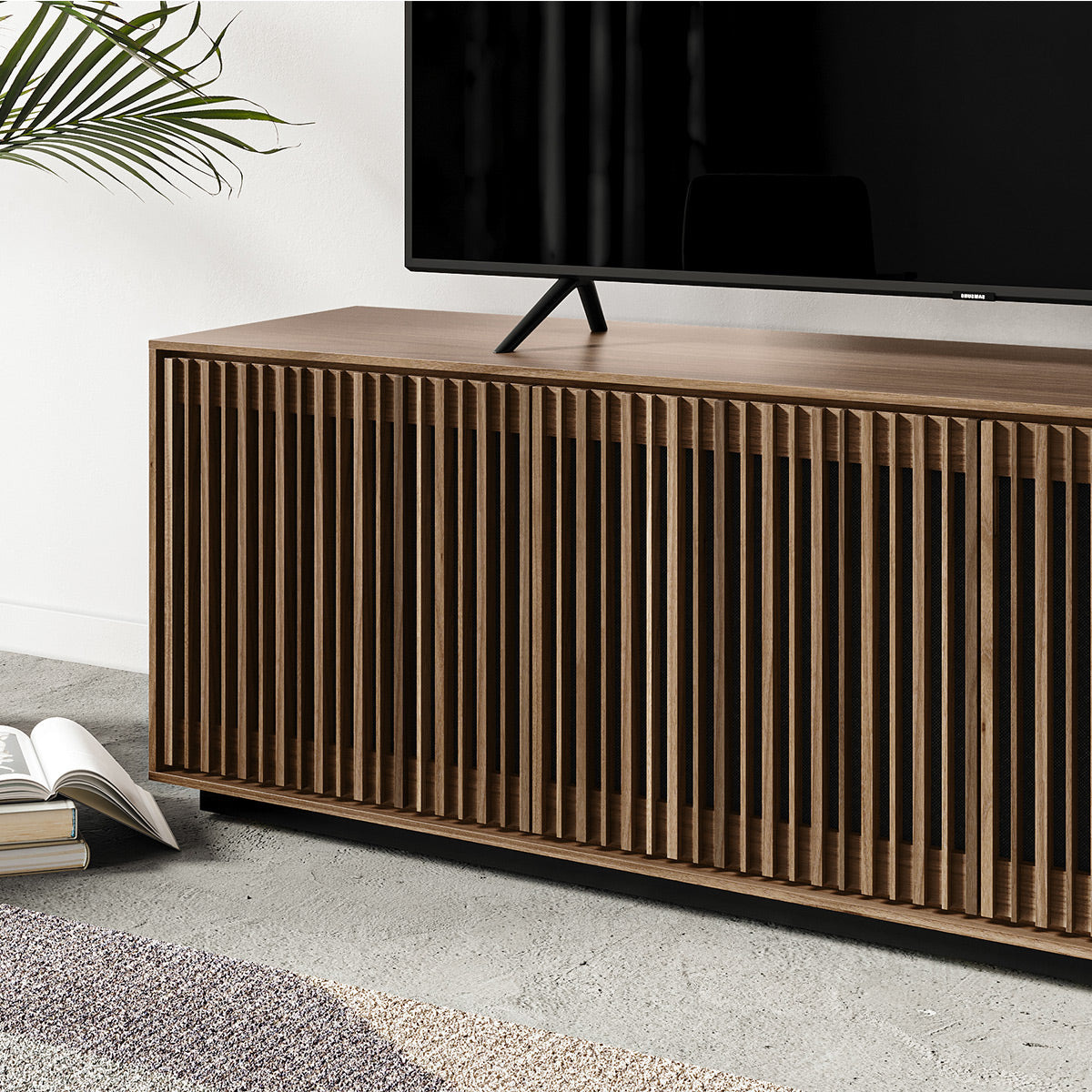 BDI Profile 8479 Quad Console (Walnut)