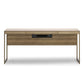 BDI Sequel Studio 6601 Desk (Neo Walnut, Bronze)