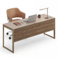 BDI Sequel Studio 6601 Desk (Neo Walnut, Bronze)