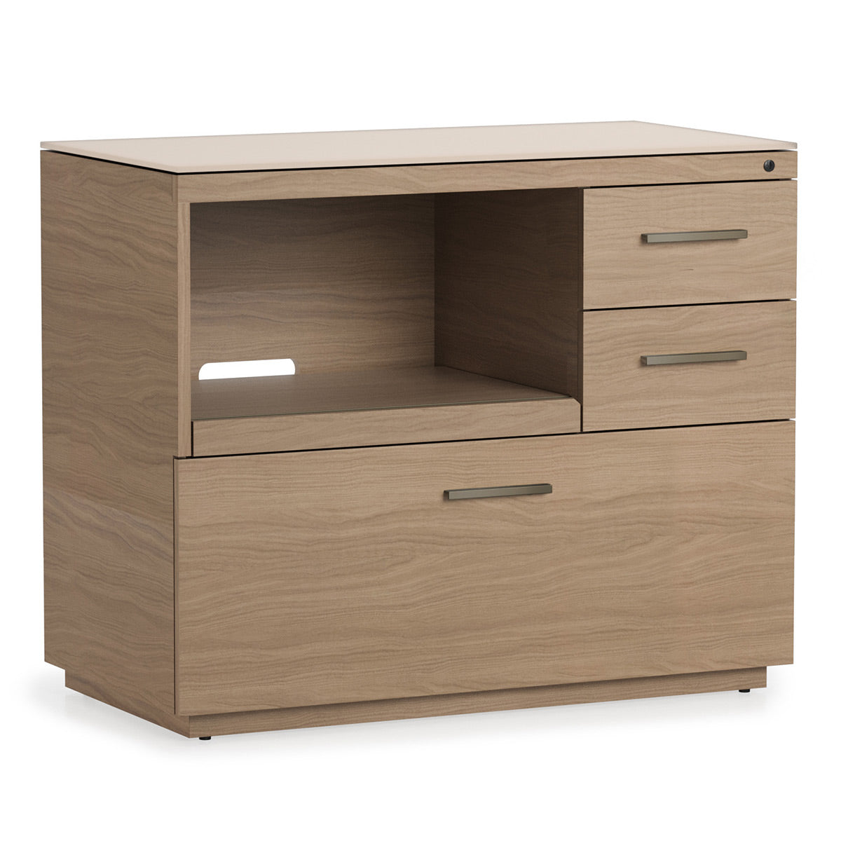 BDI Sequel Studio 6617 Multifunction Cabinet (Neo Oak, Bronze)