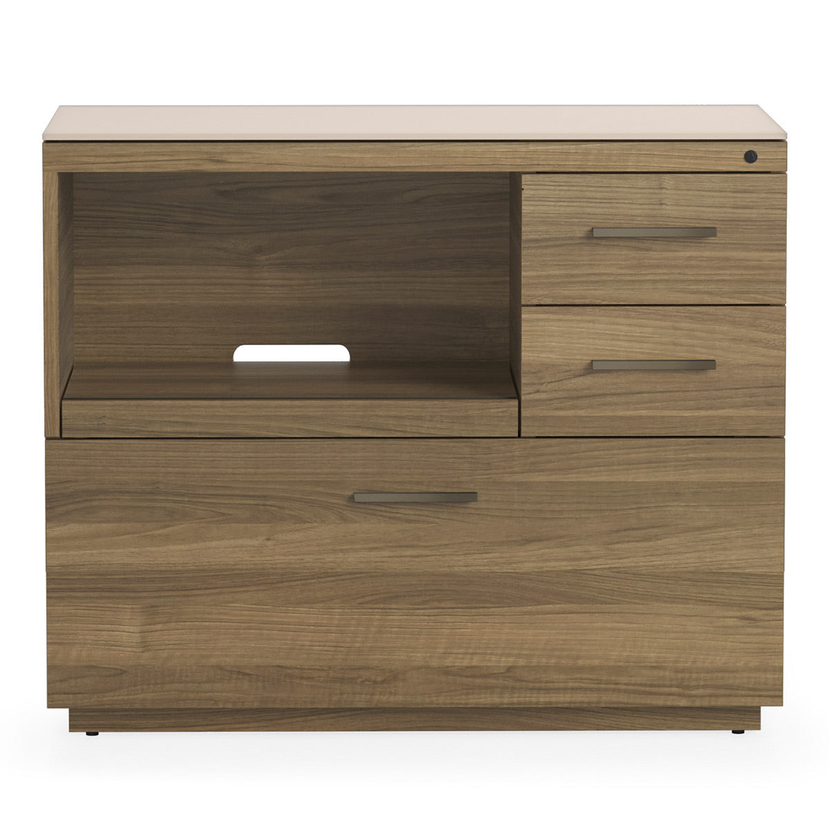 BDI Sequel Studio 6617 Multifunction Cabinet (Neo Walnut, Bronze)