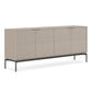 BDI Zig 7649 Storage Credenza (Dune Finish, Brushed Carbon)