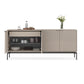 BDI Zig 7649 Storage Credenza (Dune Finish, Brushed Carbon)
