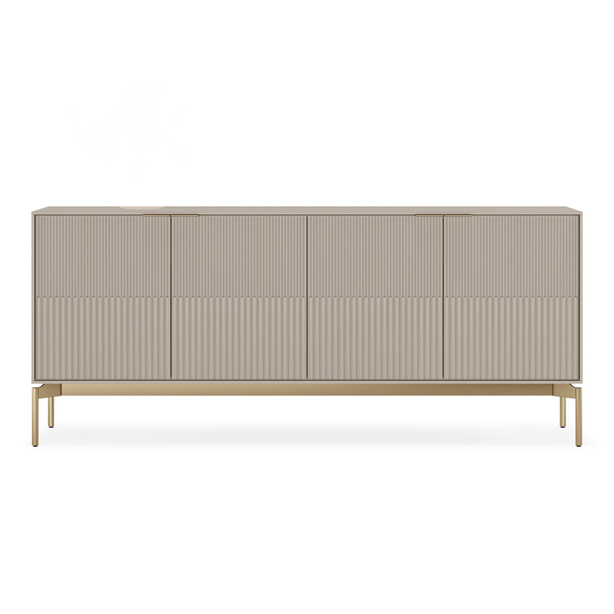 BDI Zig 7649 Storage Credenza (Dune, Brushed Brass)