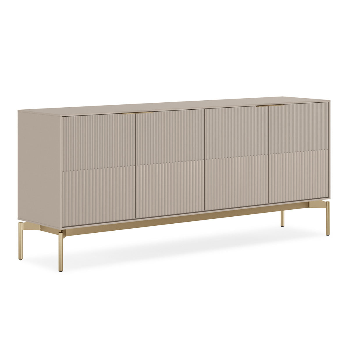 BDI Zig 7649 Storage Credenza (Dune, Brushed Brass)