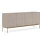 BDI Zig 7649 Storage Credenza (Dune, Brushed Brass)