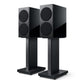 KEF Reference 1 Meta Bookshelf Speaker - Pair (High-Gloss Black/Grey)