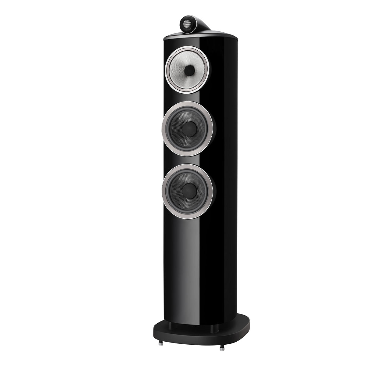 Bowers & Wilkins 804 D4 3-Way Floorstanding Speaker - Pair (Gloss Black)
