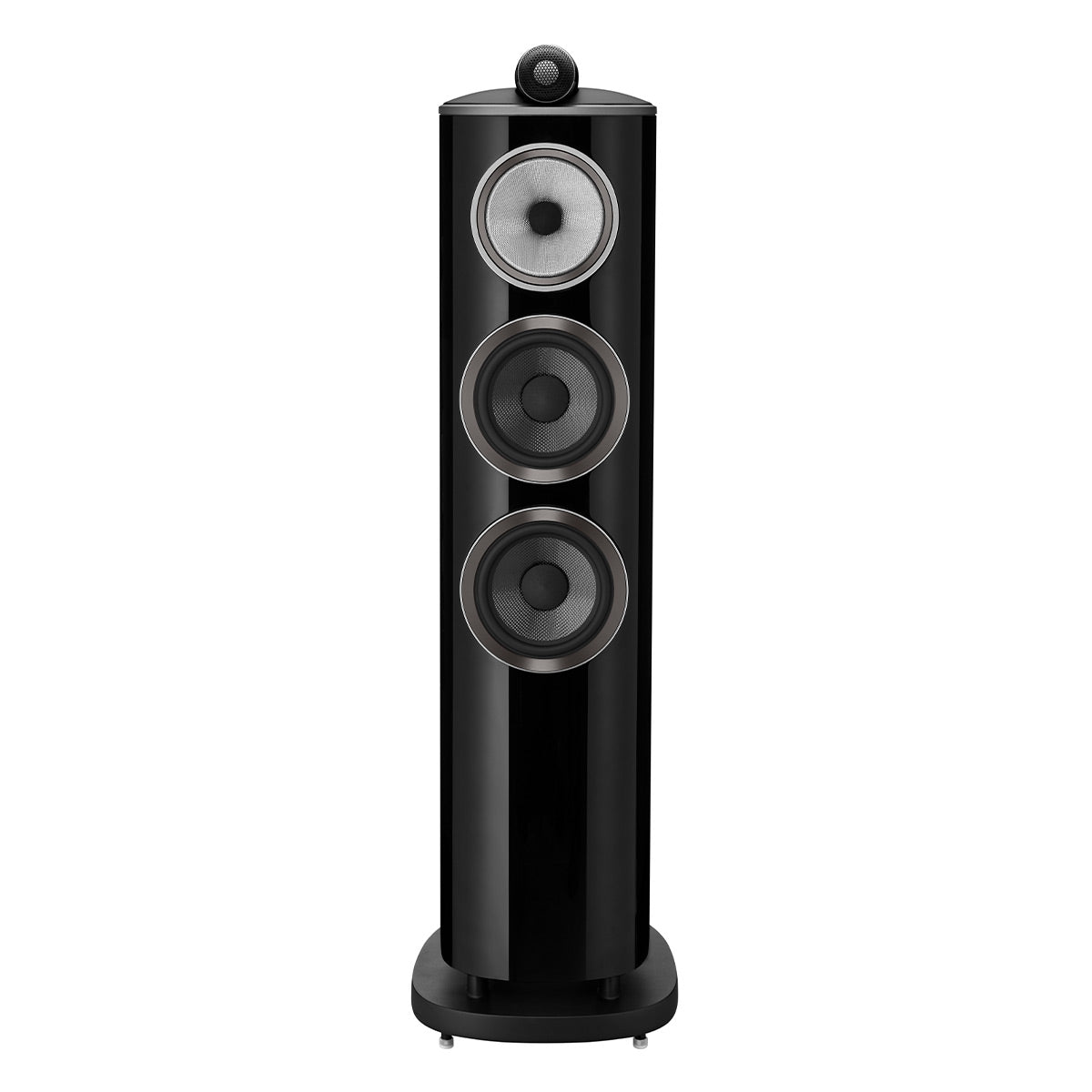 Bowers & Wilkins 804 D4 3-Way Floorstanding Speaker - Pair (Gloss Black)