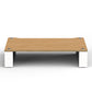 BLOK Stax 2G 120 Modular Stand Add-On Shelf (Natural Ash / Satin White)
