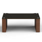 BLOK Stax 2G 220 Modular Stand Add-On Shelf (Black Ash/Natural Walnut)