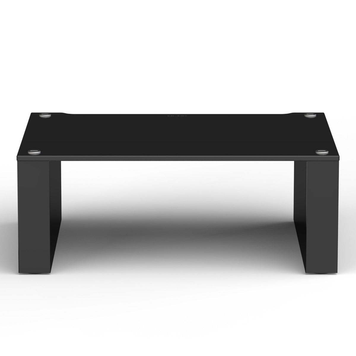 BLOK Stax 2G 220 Modular Stand Add-On Shelf (Black Glass/High Gloss Black)