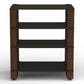 BLOK Stax 2G 4 Shelf Collection Modular Hi-Fi Stand (Black Ash/Natural Walnut)