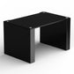 BLOK Stax 2G LP Modular Stand Add-On Turntable Shelf (Black Glass/High Gloss Black)