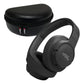 JBL Tune 770NC Wireless Over Ear Noise Cancelling Headphone with gSport Carbon Fiber Case (Black)