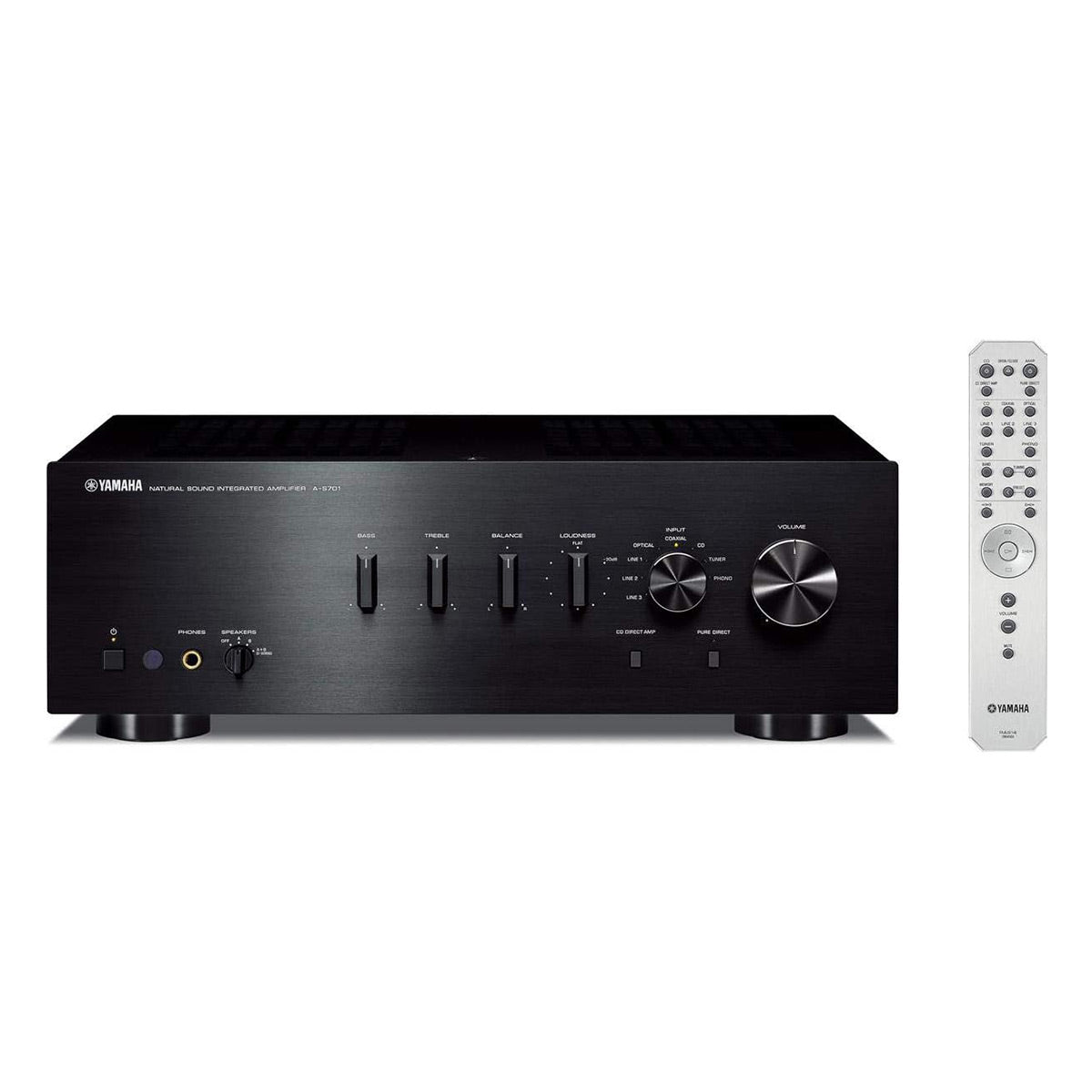Yamaha A-S701 Amplifier Bundle with AudioQuest Jack Russell Cable (Black)
