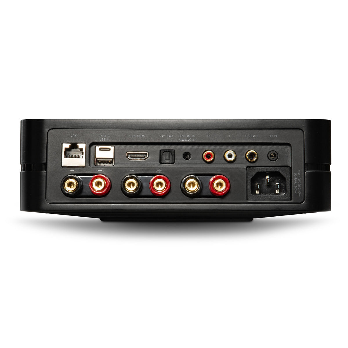 Bluesound Powernode Multi-Room Wireless Music Streaming Amplifier with RC1 Remote (Black)
