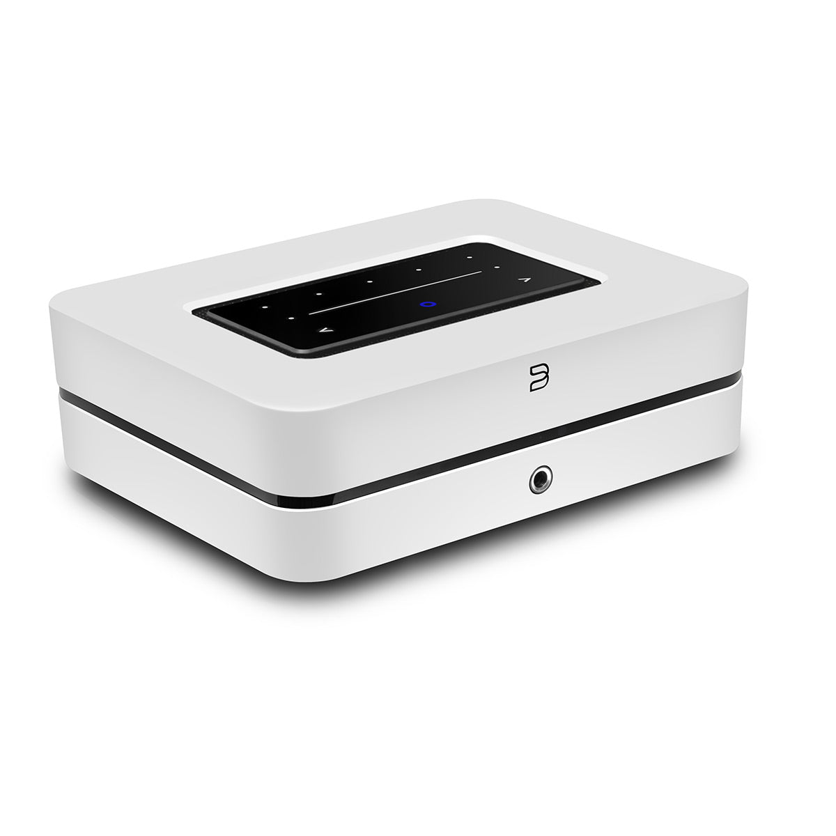 Bluesound Powernode Multi-Room Wireless Music Streaming Amplifier with RC1 Remote (White)