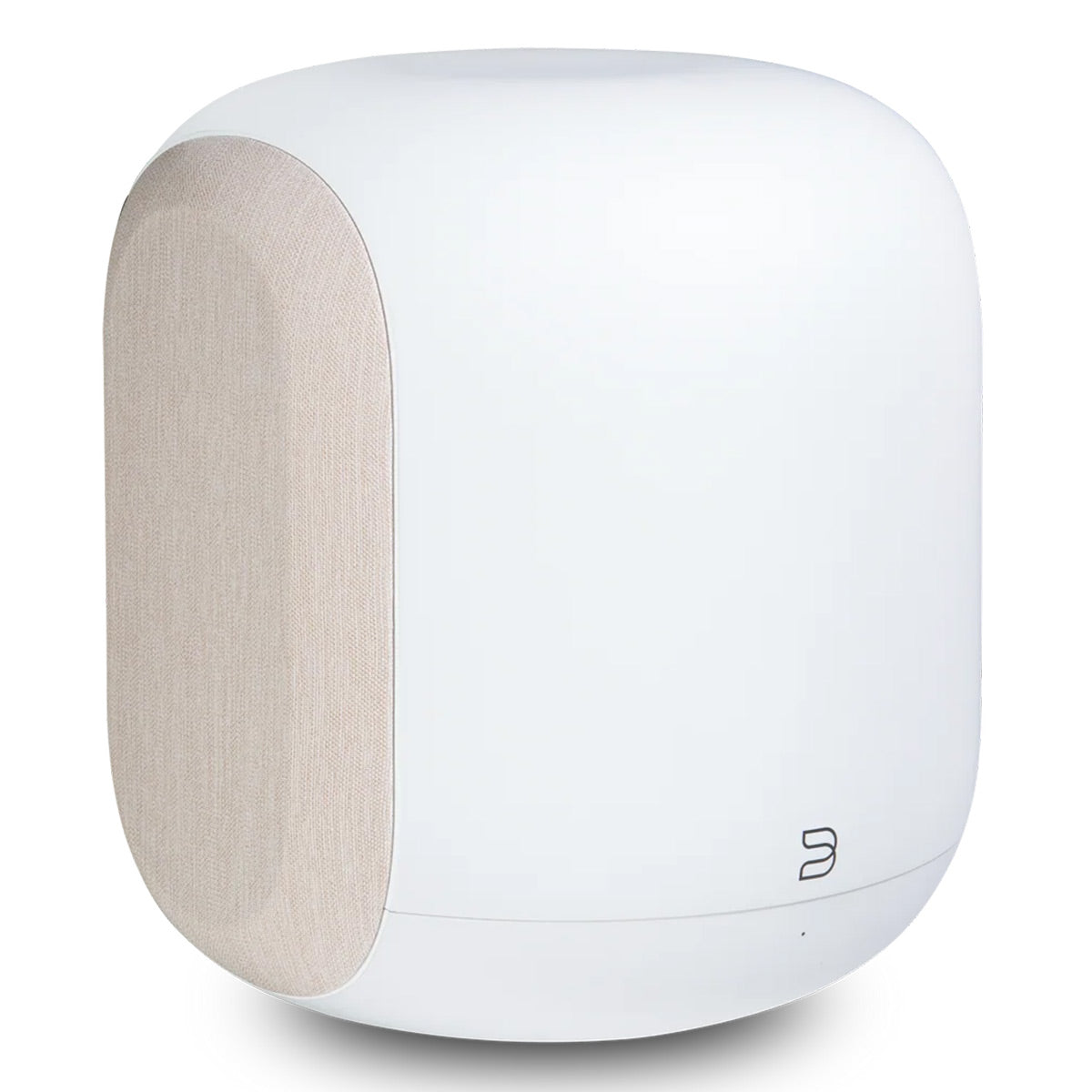Bluesound PULSE SUB BluOS Wireless Powered Subwoofer (White/Tan)