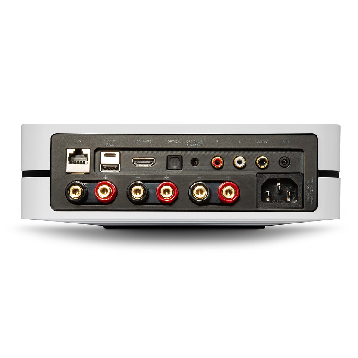 Bluesound Powernode Multi-Room Wireless Music Streaming Amplifier with RC1 Remote (White)