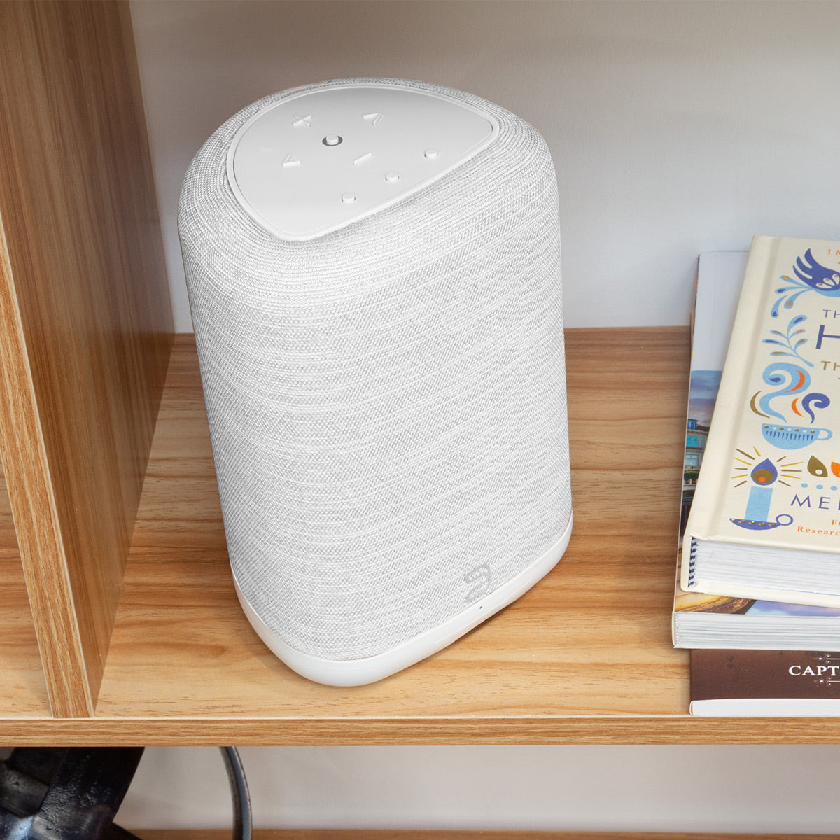 Bluesound PULSE FLEX All In One Wireless Streaming Speaker (White/Pebble Grey)