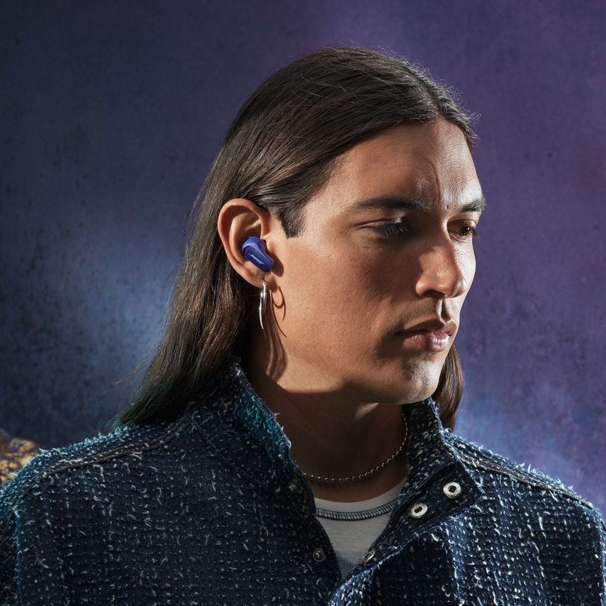 Bose QuietComfort Ultra Wireless Noise Cancelling Earbuds (2nd Gen, Midnight Violet)