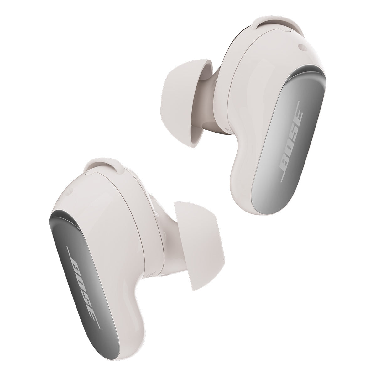 Bose QuietComfort Ultra Wireless Noise Cancelling Earbuds (2nd Gen, White Smoke)