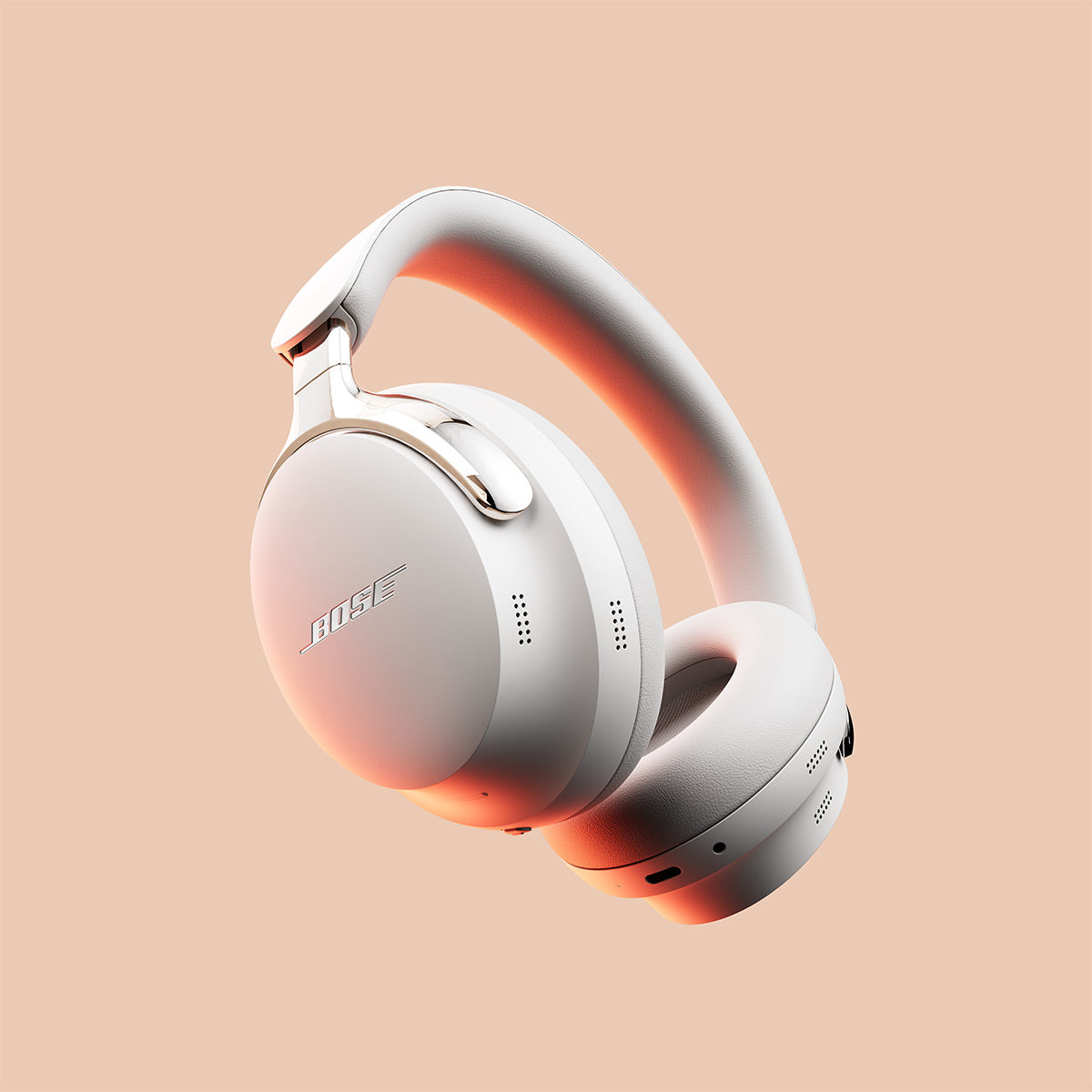 Bose QuietComfort Ultra Wireless Noise Cancelling Headphones (2nd Gen, White)
