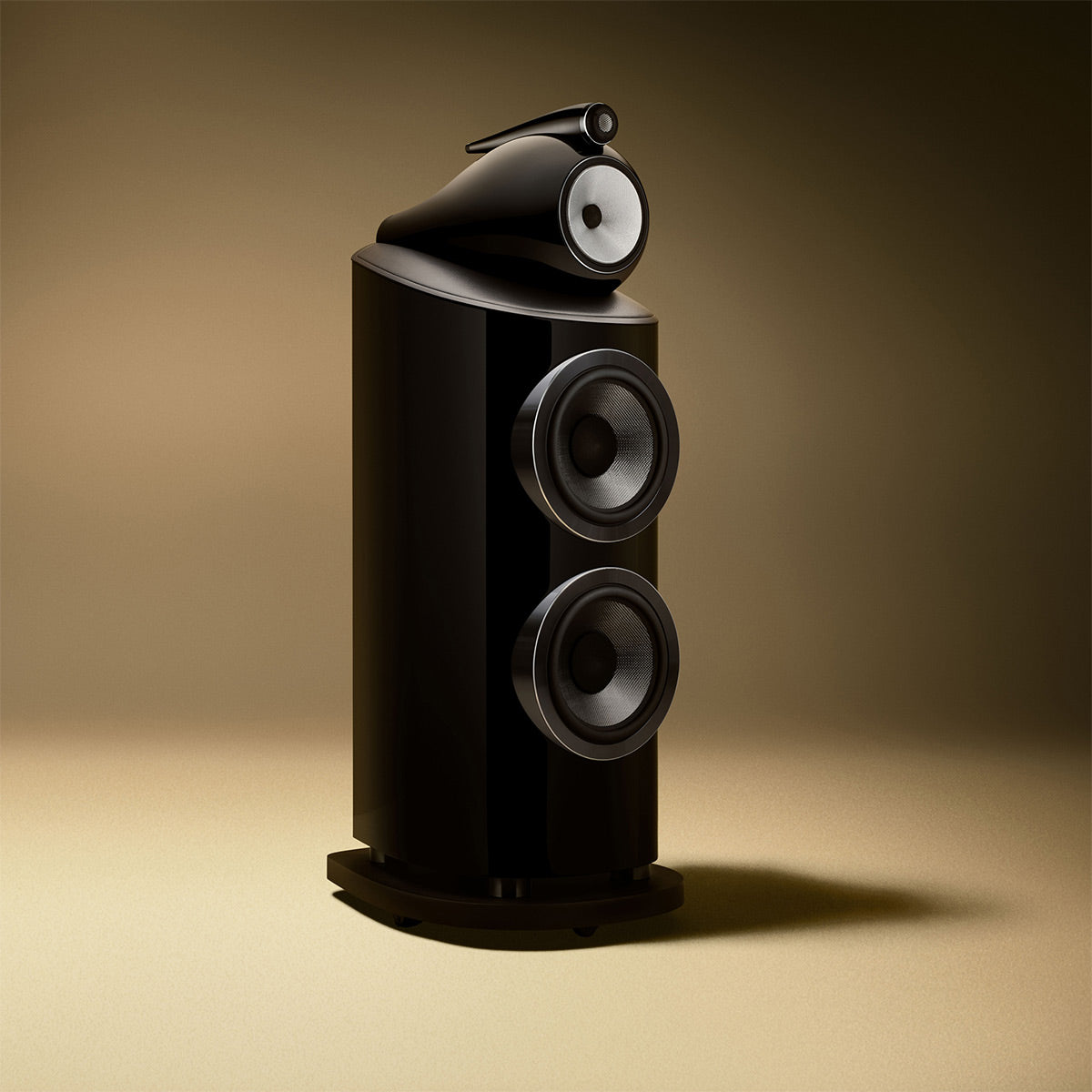 Bowers & Wilkins 801 D5 Diamond Series 3-Way Floorstanding Speaker - Each (Stealth Black)