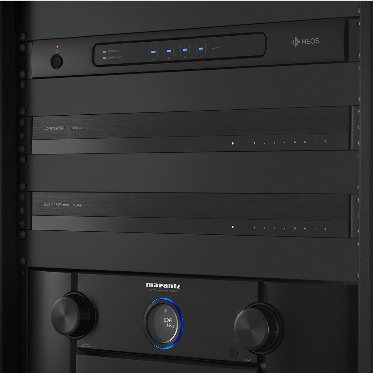 Bowers & Wilkins CDA-16 Custom Installation 16 Channel Distribution Amplifier