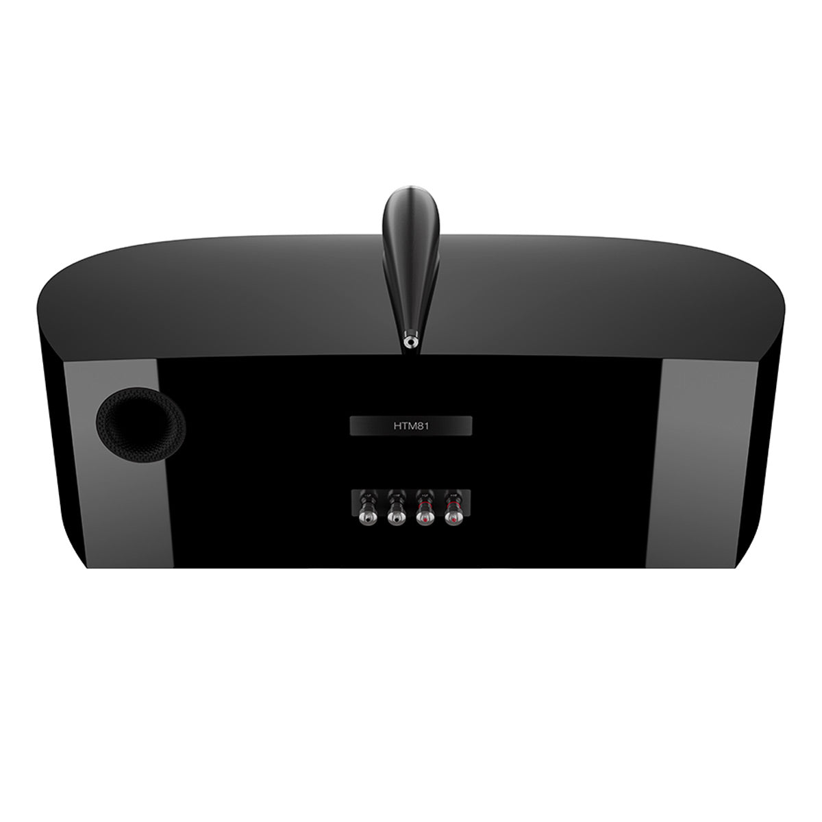 Bowers & Wilkins HTM81 D5 Diamond Series 3-Way Center Channel Speaker (Stealth Black)